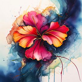 Aquarell abstrakt von Virgil Quinn - Decorative Arts