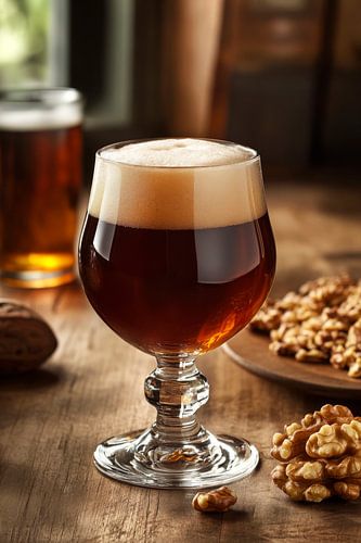 Bière et snacks