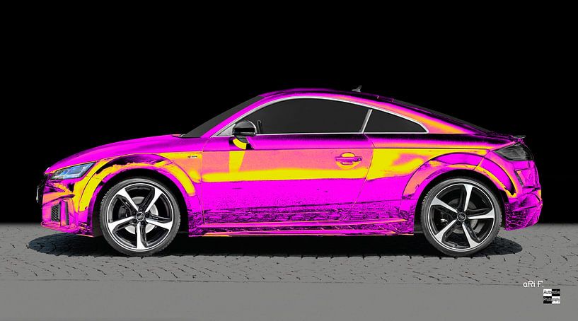 Audi TT (Typ FV) Art Car von aRi F. Huber