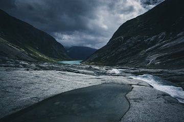 Norwegian glacier by Jip van Bodegom