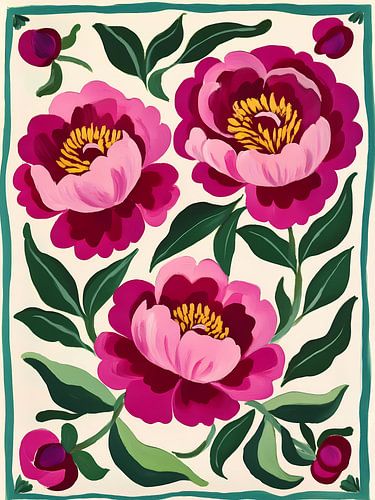 Pink Peonies