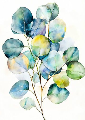 Eucaliptus bladeren natuur kunst 5