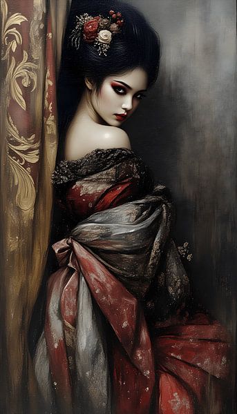 Geisha by Jolique Arte