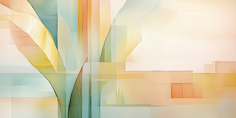 Modern abstracte vormen van Bert Nijholt