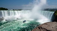 Blick auf den Hufeisen-Wasserfall in den Niagarafällen