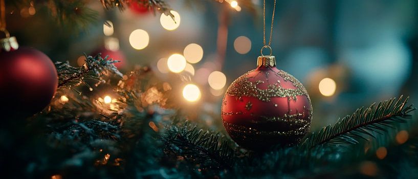 Weihnachten Glanz von Poster Art Shop