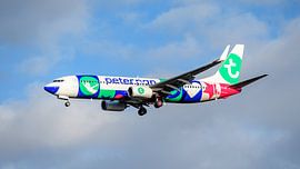 Transavia Boeing 737 mit Peter Pan Holiday Club Bemalung. von Jaap van den Berg