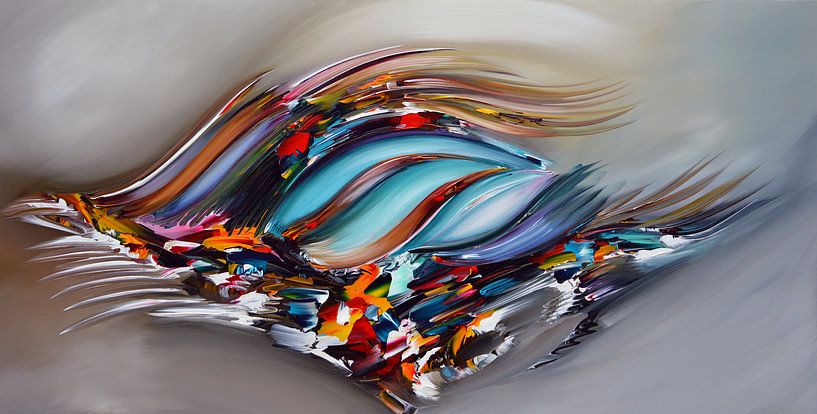 Abstract Space by Gena Theheartofart