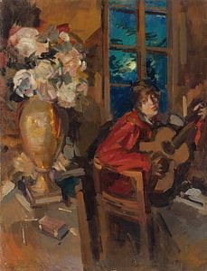 Konstantin Alexejewitsch Korowin - Abendliches Ständchen (1916)