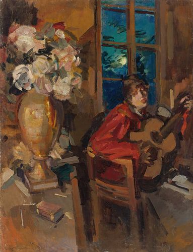 Konstantin Aleksejevitsj Korovin - Avondsymade (1916)