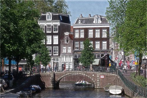 Amsterdam Skizze Foto