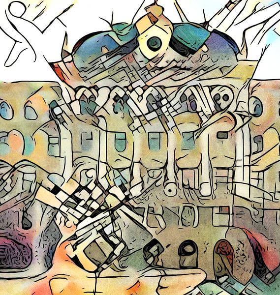 Old house in Trieste by zam art