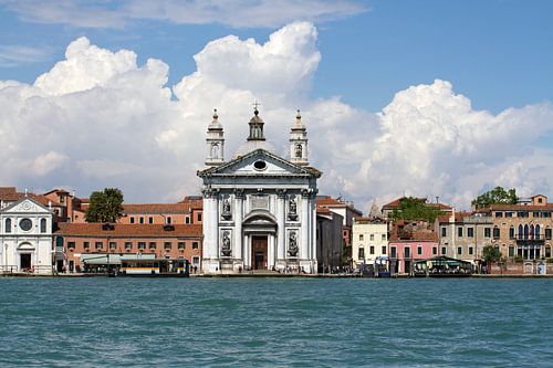 VENICE Kerk van Santa Maria del Rosario - Venetiaanse promenade