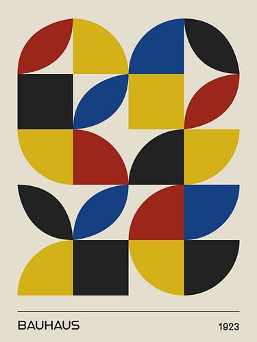 Géométrie Bauhaus - Style Bauhaus sur MDRN HOME