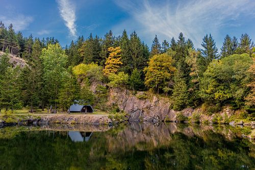 Idylle d'automne sur le Rennsteig