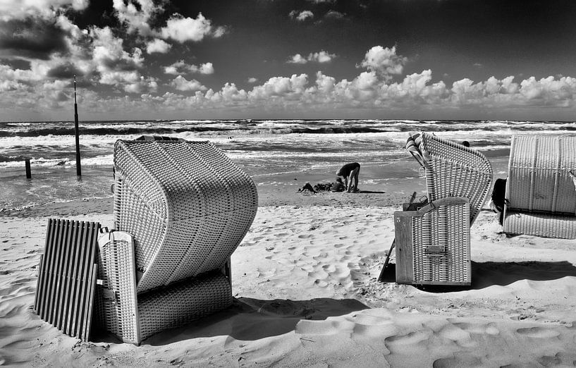 Het strand bij Egmond aan Zee. von Peter Hofwegen
