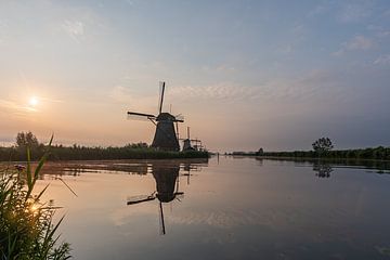 Les moulins de Kinderdijk sur Brigitte Mulders