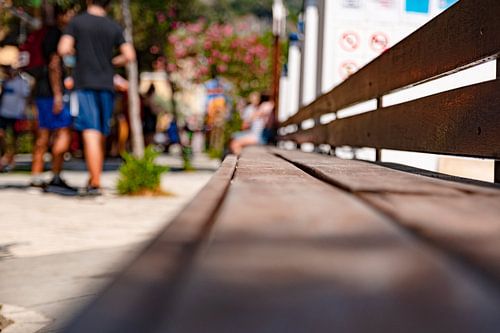 Bancs à Monterosso al Mare