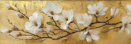 Frise botanique III - Magnolia