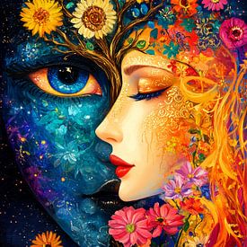 Tree of Life Two Souls by Preet Lambon