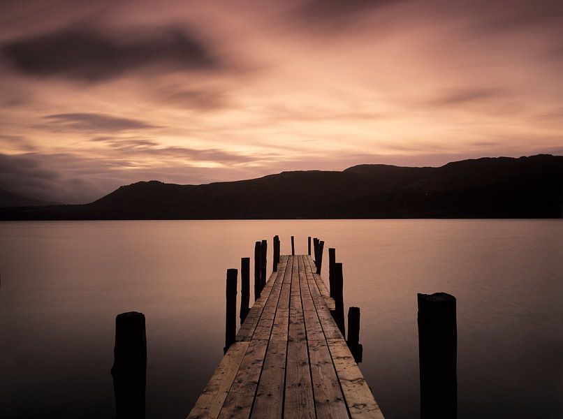 Derwent Water au lever du soleil, Lakedistrict, Angleterre par Markus Lange