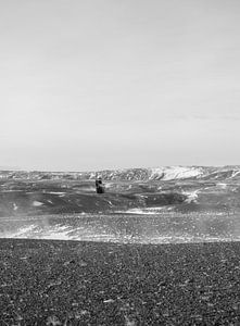 Vol en hélicoptère pendant l'hiver islandais sur Guido Boogert