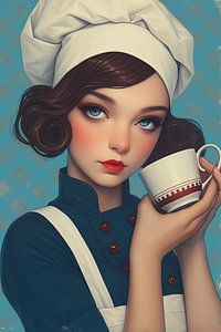 Frauenporträt | Cooking Up a Plan