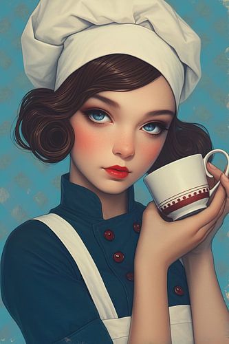 Frauenporträt | Cooking Up a Plan