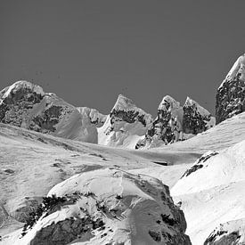 Le Zehnerkar et la Gamsspitze en hiver sur Christa Kramer