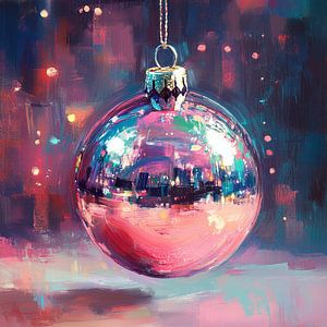 Weihnachtskugel | Rote Weihnachtskugel
