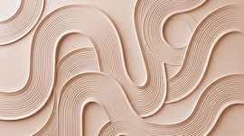 Relief in Japandi – Organic lines by AidasignArt