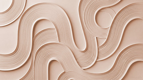 Relief in Japandi – Organic lines