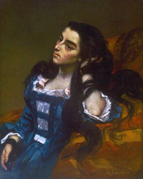 Spaanse vrouw, Gustave Courbet