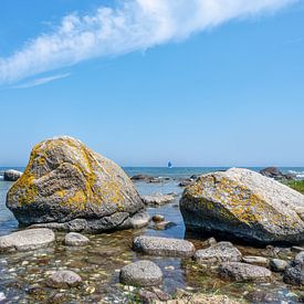 Roches sur la côte de Kap Arkona sur Rügen sur Kok and Kok