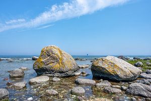 Felsen an der Küste von Kap Arkona auf Rügen