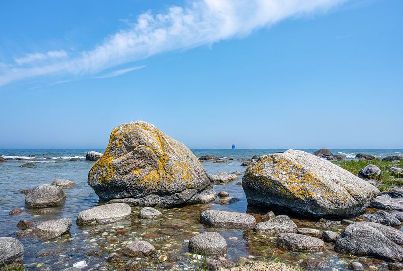 Roches sur la côte de Kap Arkona sur Rügen par Kok and Kok