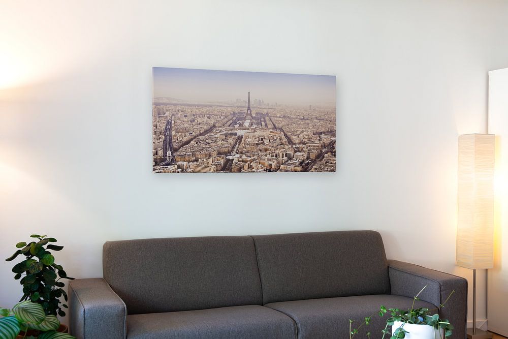 Winterpanorama Paris, von Arja Schrijver Fotografie