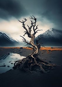Raue Landschaft