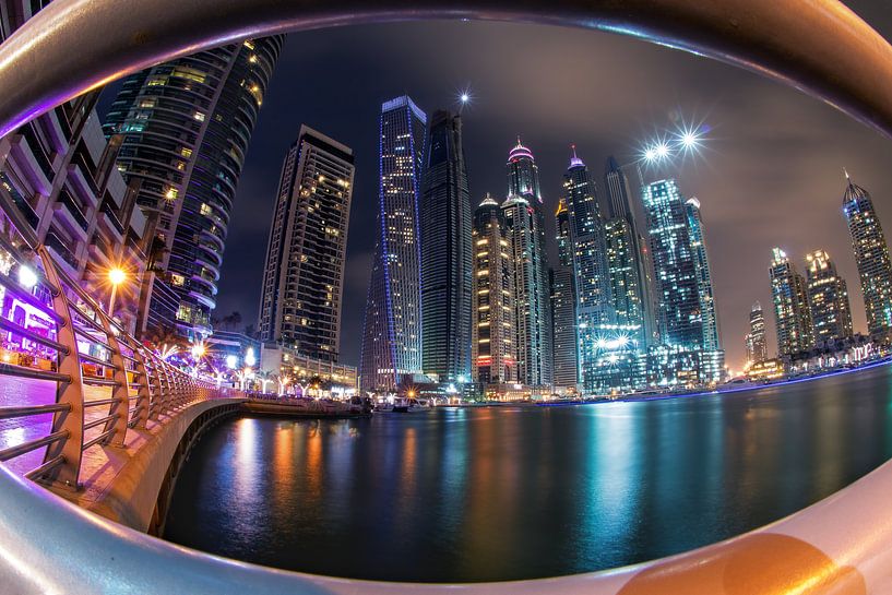 Marina de Dubaï par Niels Tichelaar