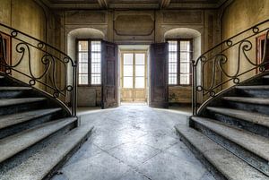 Escalier double face