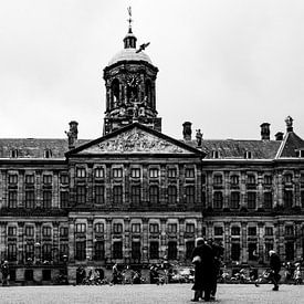 Palais royal sur la place du Dam à Amsterdam sur Linsey Aandewiel-Marijnen