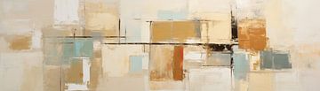 Geometrisch Abstract | Silent Stories in Colors van ARTEO Schilderijen
