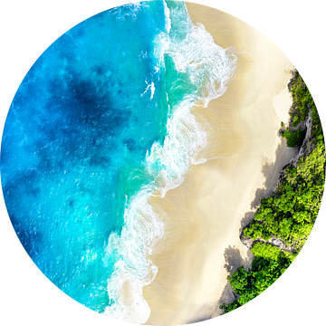 Aerial Summer - Half Beach Heart