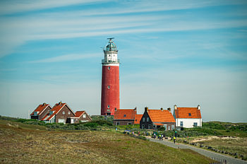 Lighthouse off the coast of Texel