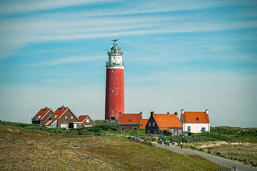 Lighthouse off the coast of Texel