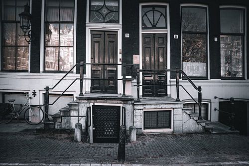 Amsterdam en noir et blanc