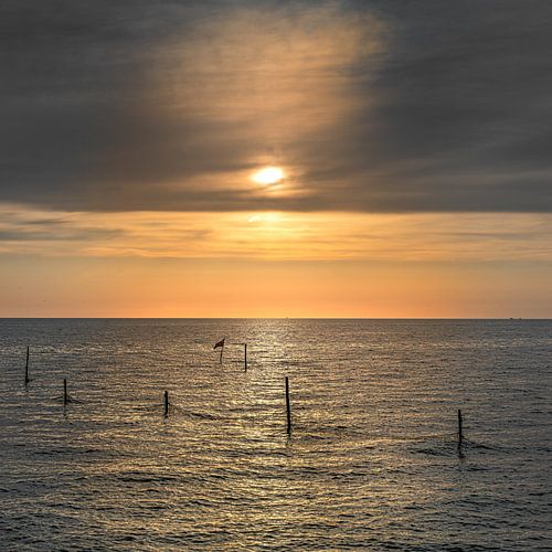 Zomeravond op het IJsselmeer nabij Stavoren