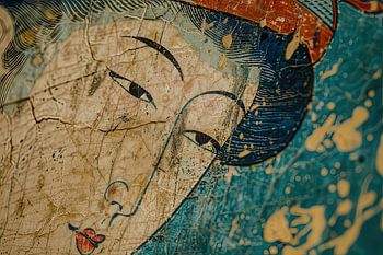 japanse kunst prent geisha traditioneel