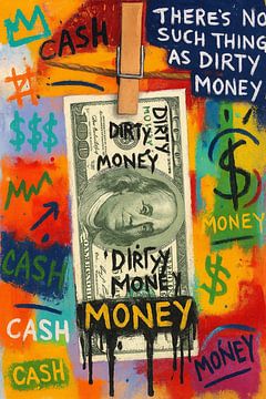 100 Dollar painting. by Johannes