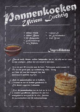Dessert Recipe: Airy Pancakes by JayJay Artworks
